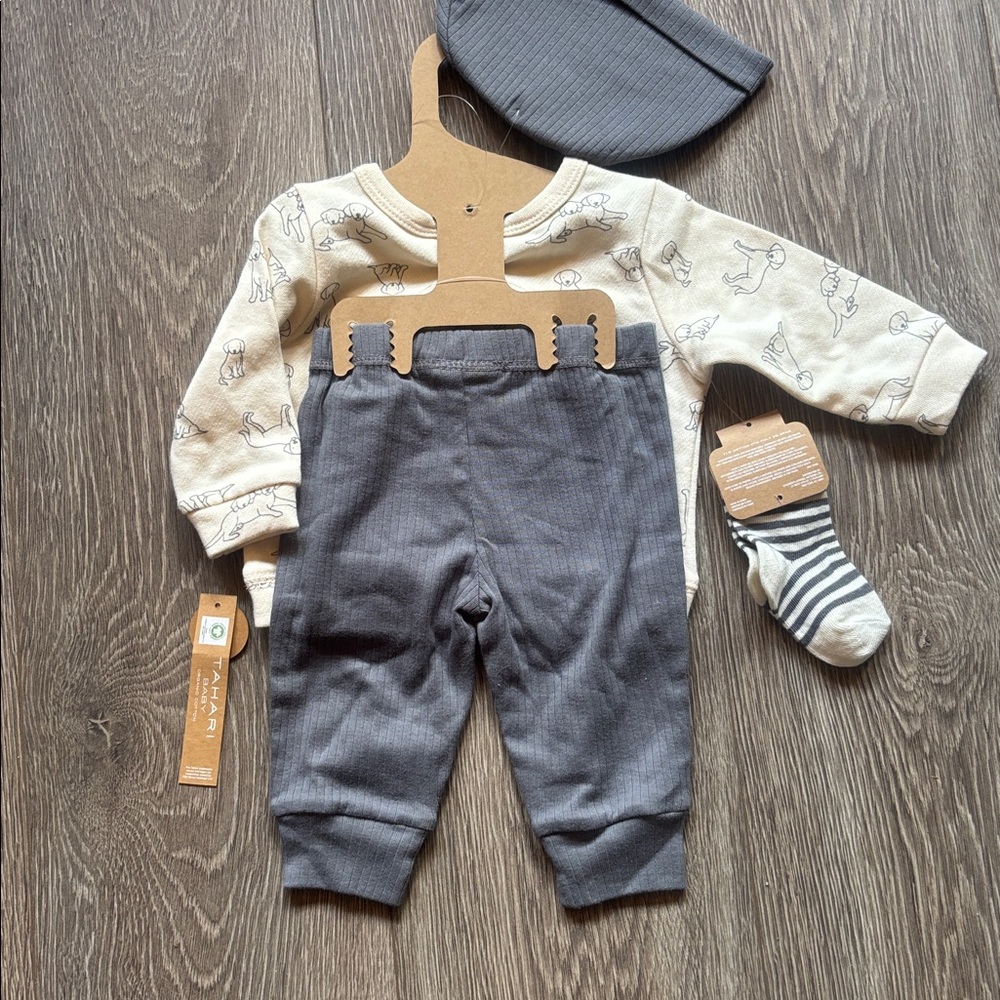 Tahari baby organic set 3/6 months - Picture 4 of 6
